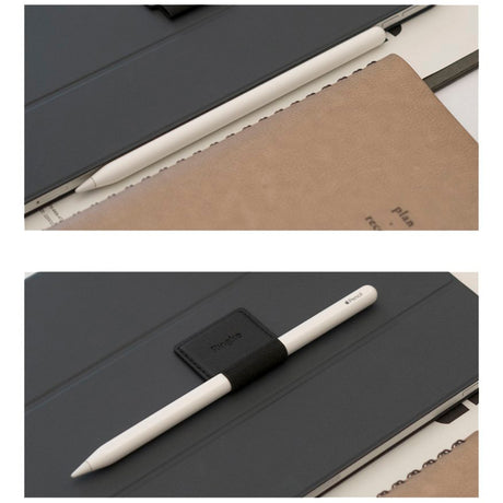 Stylus Ringke Pen Holder (set de 5), Ecological Leather, Textile, Elastic, Negru