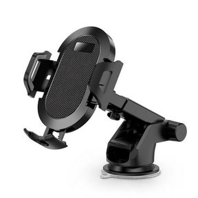 Suport Techsuit (S113), Universal for Dashboard / Windshield, Gravity Grip, Windshield, Negru