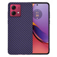 Husa de protectie Techsuit Carbonite FiberShell compatibil cu Motorola Moto G84, Mov