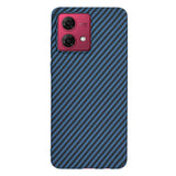 Husa de protectie Techsuit Carbonite FiberShell compatibil cu Motorola Moto G84, Cyan