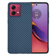 Husa de protectie Techsuit Carbonite FiberShell compatibil cu Motorola Moto G84, Cyan