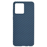 Husa de protectie Techsuit Carbonite FiberShell compatibil cu Motorola Moto G84, Cyan