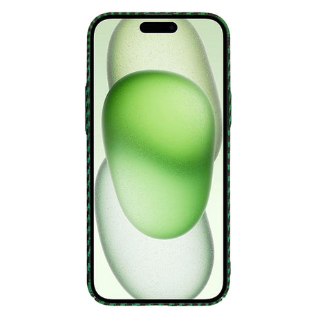 Husa de protectie Techsuit Carbonite FiberShell compatibil cu iPhone 15 Plus, Verde