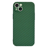 Husa de protectie Techsuit Carbonite FiberShell compatibil cu iPhone 15 Plus, Verde