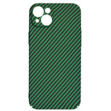 Husa de protectie Techsuit Carbonite FiberShell compatibil cu iPhone 15 Plus, Verde