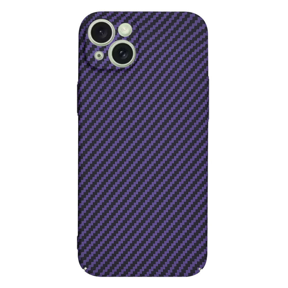 Husa de protectie Techsuit Carbonite FiberShell compatibil cu iPhone 15 Plus, Mov