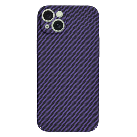Husa de protectie Techsuit Carbonite FiberShell compatibil cu iPhone 15 Plus, Mov