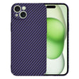 Husa de protectie Techsuit Carbonite FiberShell compatibil cu iPhone 15 Plus, Mov