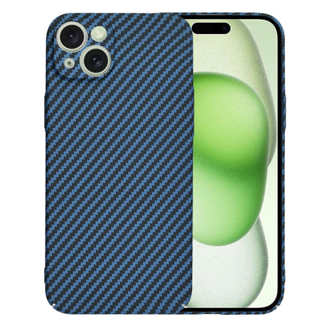 Husa de protectie Techsuit Carbonite FiberShell compatibil cu iPhone 15 Plus, Cyan