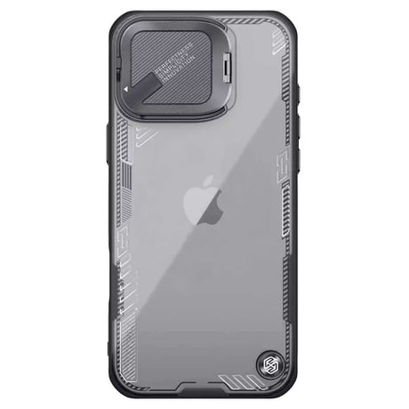 Husa de protectie Nillkin Iceblade Prop (without Camera Cutout) compatibil cu iPhone 16 Pro Max, Negru