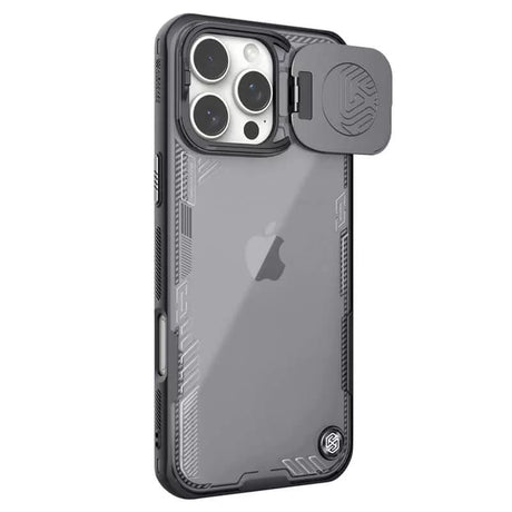 Husa de protectie Nillkin Iceblade Prop (without Camera Cutout) compatibil cu iPhone 16 Pro Max, Negru