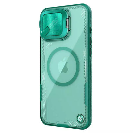 Husa de protectie Nillkin Iceblade Prop Magnetic (without Camera Cutout) compatibil cu iPhone 16 Pro Max, Verde