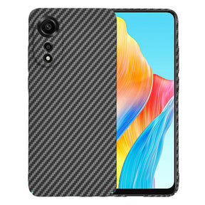 Husa de protectie Techsuit Carbonite FiberShell compatibil cu Oppo A78 4G, Negru