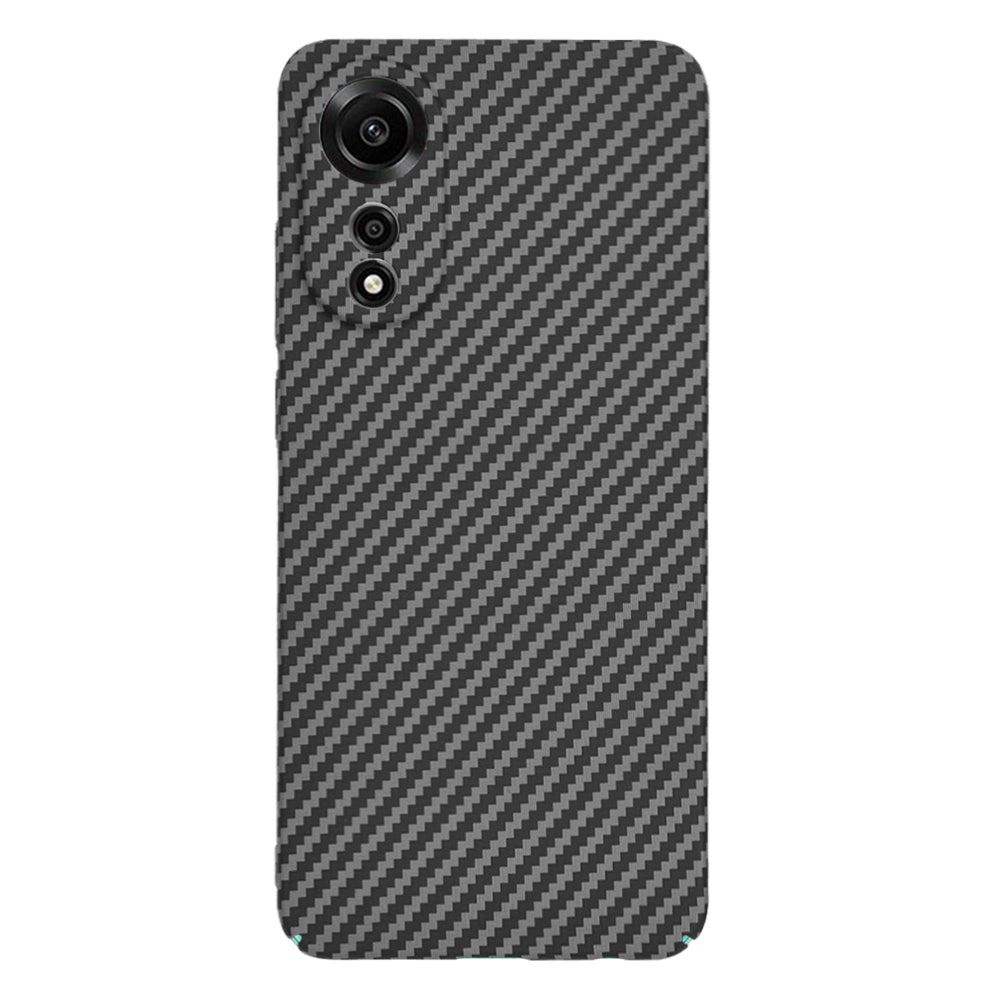 Husa de protectie Techsuit Carbonite FiberShell compatibil cu Oppo A78 4G, Negru