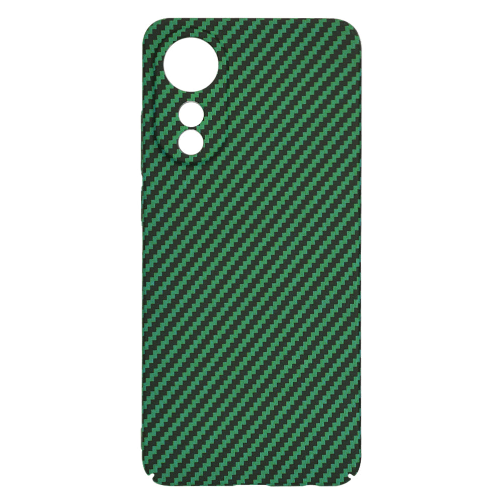 Husa de protectie Techsuit Carbonite FiberShell compatibil cu Oppo A78 4G, Verde