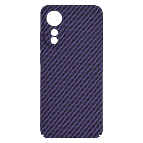 Husa de protectie Techsuit Carbonite FiberShell compatibil cu Oppo A78 4G, Mov