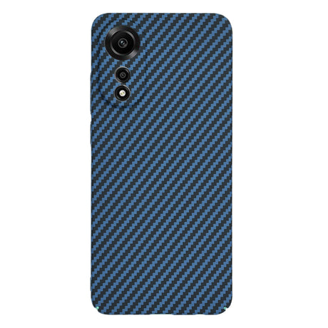 Husa de protectie Techsuit Carbonite FiberShell compatibil cu Oppo A78 4G, Cyan