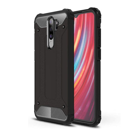 Husa de protectie Techsuit Hybrid Armor compatibil cu Xiaomi Redmi Note 8 Pro, Negru