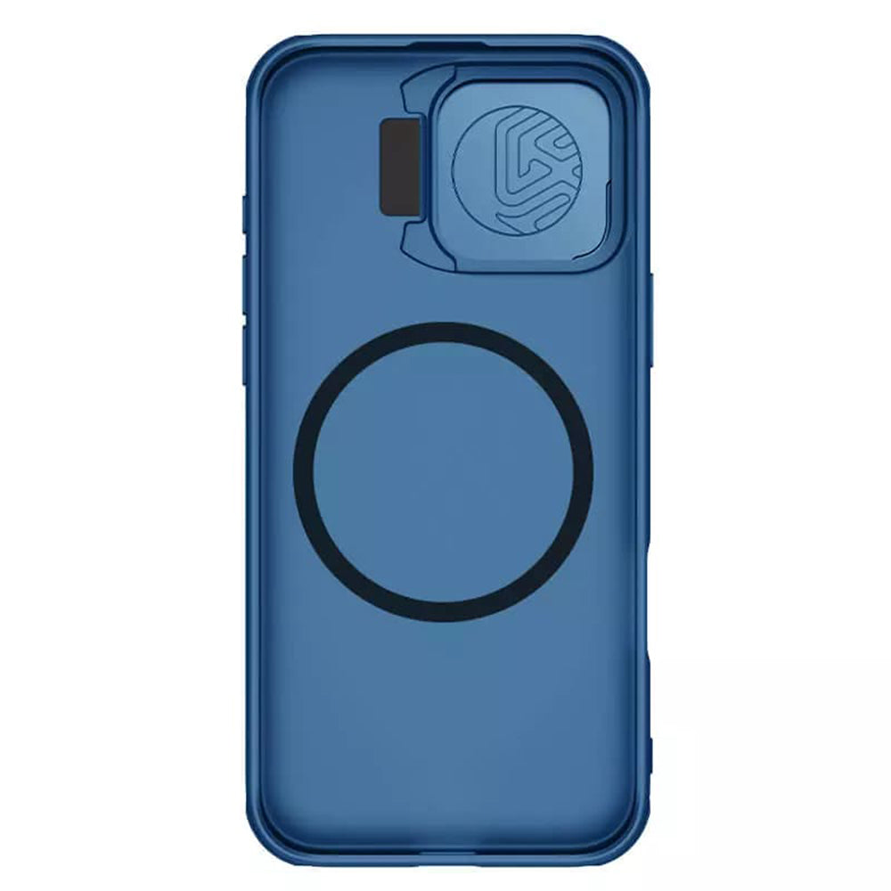 Husa de protectie Nillkin CamShield Prop Magnetic compatibil cu iPhone 16 Pro, Albastru