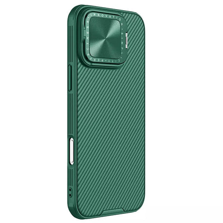 Husa de protectie Nillkin CamShield Prop Magnetic compatibil cu iPhone 16 Pro Max, Verde
