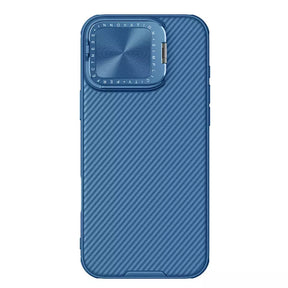Husa de protectie Nillkin CamShield Prop Magnetic compatibil cu iPhone 16 Pro Max, Albastru