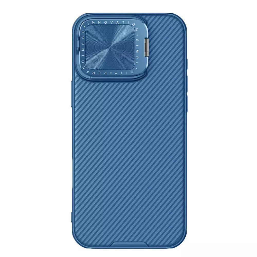 Husa de protectie Nillkin CamShield Prop compatibil cu iPhone 16 Pro, Albastru