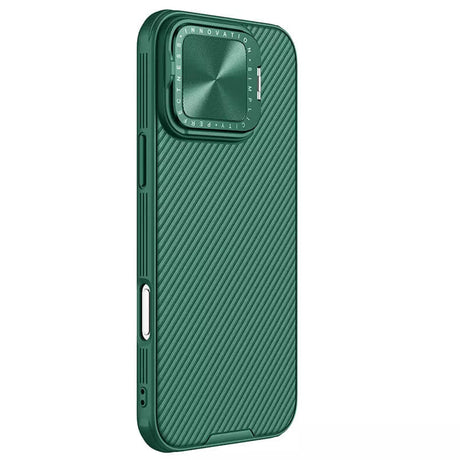 Husa de protectie Nillkin CamShield Prop compatibil cu iPhone 16 Pro, Verde