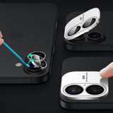 Folie de protectie ESR Armorite Camera Lens Protectors compatibil cu iPhone 16 / iPhone 16 Plus / iPhone 17, Transparent