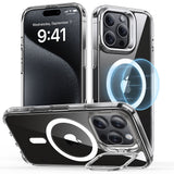 Husa de protectie ESR Classic Hybrid HaloLock Kickstand compatibil cu iPhone 16 Pro, Transparent