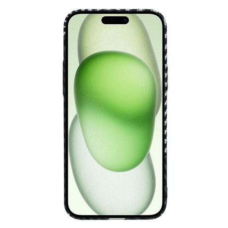 Husa de protectie Techsuit Carbonite FiberShell compatibil cu iPhone 15 Plus, Stealth Gray
