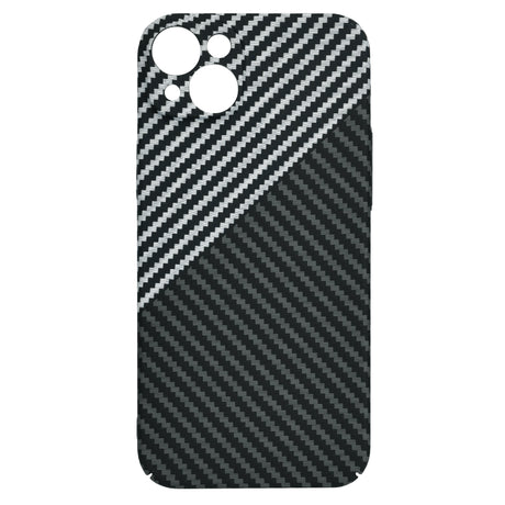 Husa de protectie Techsuit Carbonite FiberShell compatibil cu iPhone 15 Plus, Stealth Gray