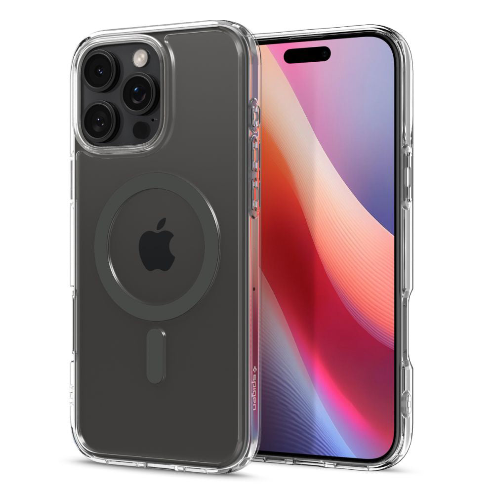 Husa de protectie Spigen Ultra Hybrid MagSafe (ACS08130) compatibil cu iPhone 16 Pro, Grafit