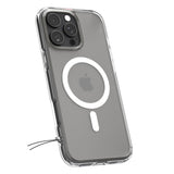 Husa de protectie Spigen Ultra Hybrid MagSafe (ACS08133) compatibil cu iPhone 16 Pro, Frost Clear