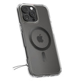 Husa de protectie Spigen Ultra Hybrid MagSafe (ACS08131) compatibil cu iPhone 16 Pro, Carbon Fiber