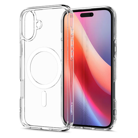 Spigen Ultra Hybrid MagSafe ACS08205 fehér védőtok iPhone 16 készülékhez