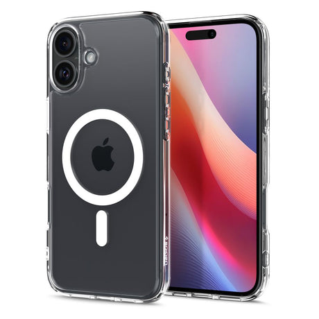 Spigen Ultra Hybrid MagSafe ACS08205 fehér védőtok iPhone 16 készülékhez