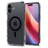 Husa de protectie Spigen Ultra Hybrid MagSafe (ACS08076) compatibil cu iPhone 16 Plus, Negru