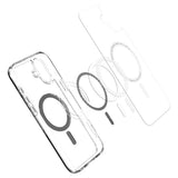 Husa de protectie Spigen Ultra Hybrid MagSafe (ACS08076) compatibil cu iPhone 16 Plus, Negru