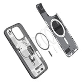 Husa de protectie Spigen Ultra Hybrid Zero One MagSafe (ACS08135) compatibil cu iPhone 16 Pro, Negru Mat