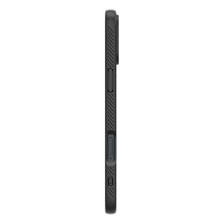 Husa de protectie Spigen Liquid Air (ACS08194) compatibil cu iPhone 16, Negru Mat