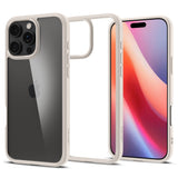 Husa de protectie Spigen Ultra Hybrid (ACS08127) compatibil cu iPhone 16 Pro, Titanium Natural