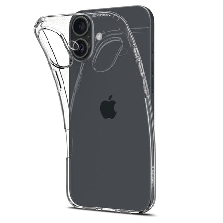 Husa pentru iPhone 16 - Spigen Liquid Crystal (ACS08190) - Clear