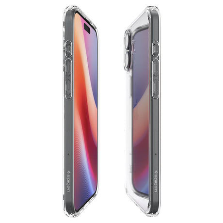 Husa de protectie Spigen Ultra Hybrid (ACS08069) compatibil cu iPhone 16 Plus, Crystal Clear