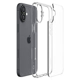 Husa de protectie Spigen Ultra Hybrid (ACS08069) compatibil cu iPhone 16 Plus, Crystal Clear