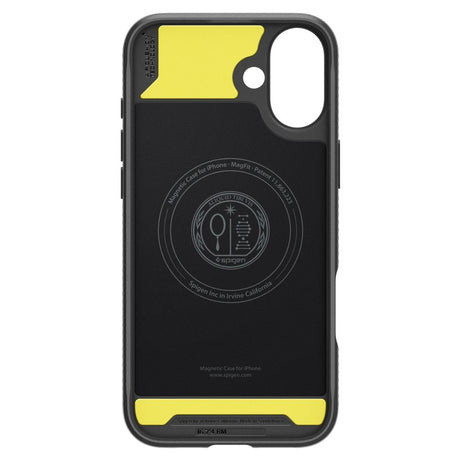 Spigen Rugged Armor MagSafe husă neagră mată pentru iPhone 16