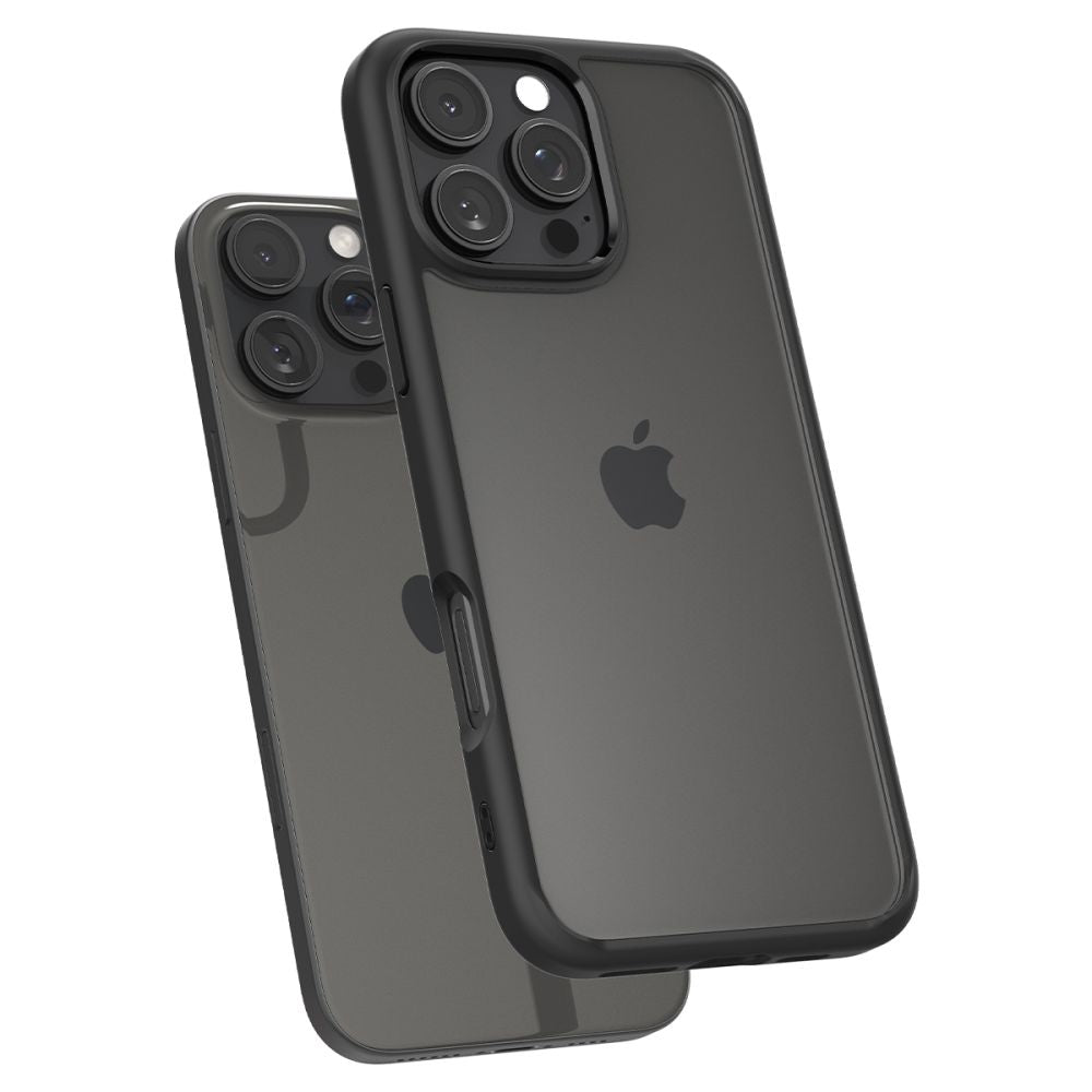 Husa de protectie Spigen Ultra Hybrid (ACS07996) compatibil cu iPhone 16 Pro Max, Negru Mat