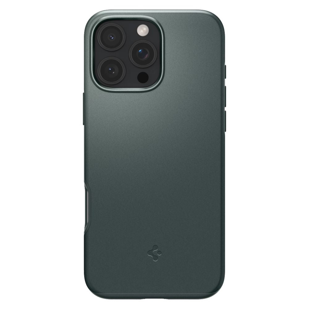 Husa de protectie Spigen Thin Fit MagSafe (ACS07981) compatibil cu iPhone 16 Pro Max, Abyss Green