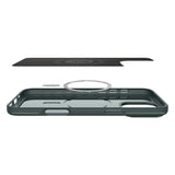 Husa de protectie Spigen Thin Fit MagSafe (ACS07981) compatibil cu iPhone 16 Pro Max, Abyss Green