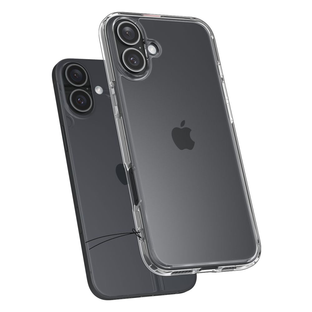 Husa de protectie Spigen Ultra Hybrid (ACS08197) compatibil cu iPhone 16, Transparent