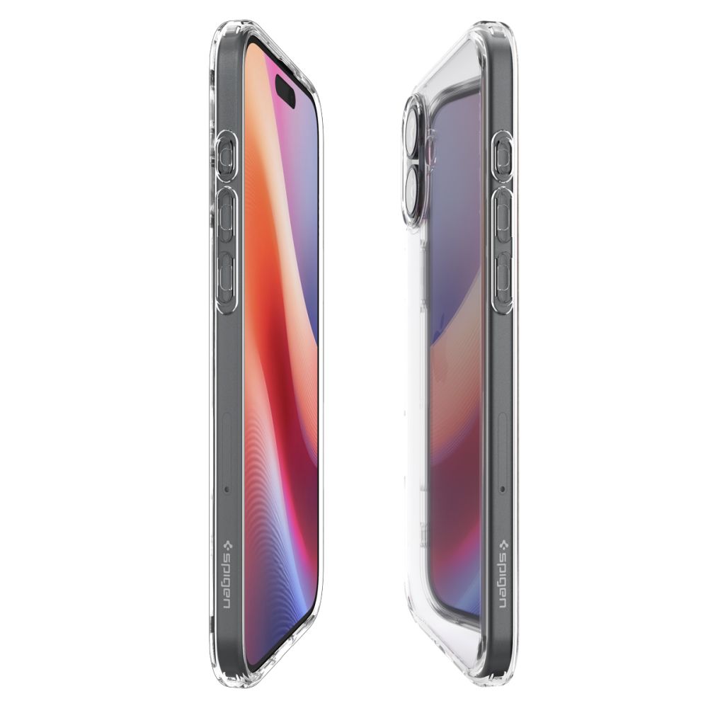 Husa de protectie Spigen Ultra Hybrid (ACS08197) compatibil cu iPhone 16, Transparent